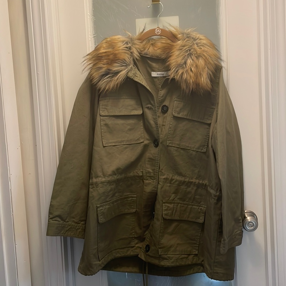 Just fab fall jacket, new with tags, size 2x